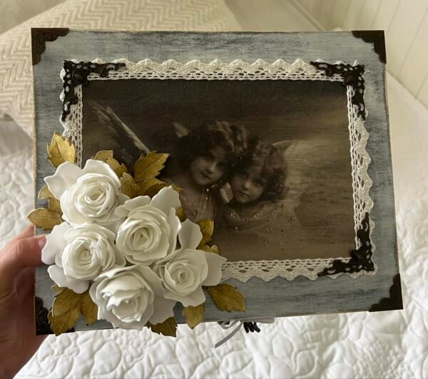 Vintage Style Angel Keepsake Box - Image 2