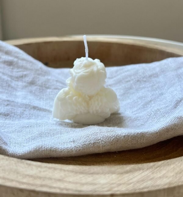 Soy Wax Small Angel Candle - Image 2