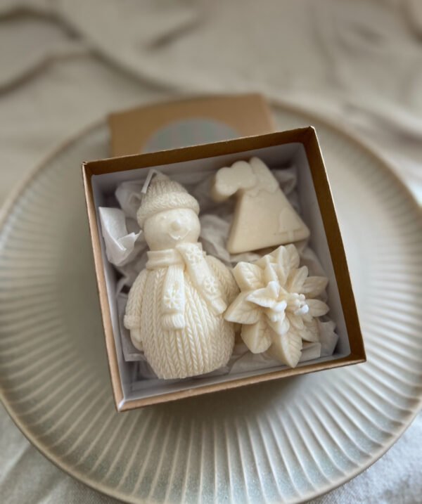 Christmas Handmade Soy Candle Small Gift Box