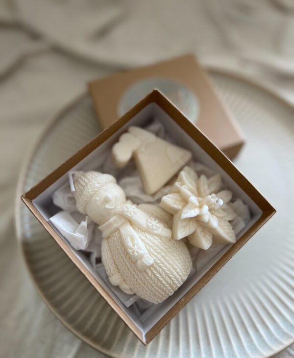 Christmas Handmade Soy Candle Small Gift Box - Image 2