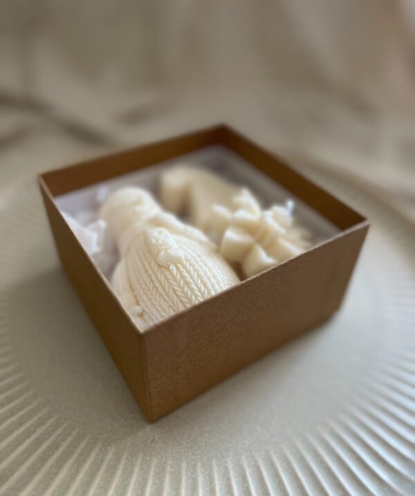 Christmas Handmade Soy Candle Small Gift Box - Image 3
