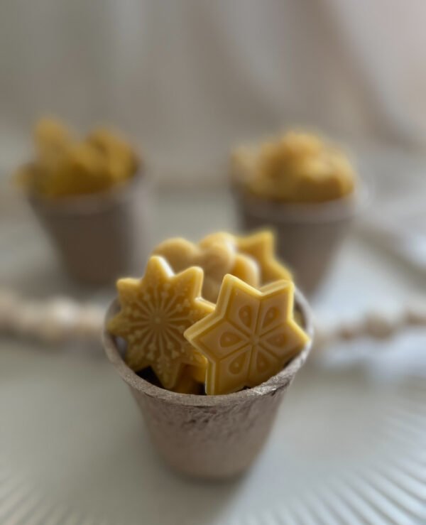 Handmade Wax Melt Bees Wax Christmas Eco Pots - Image 6