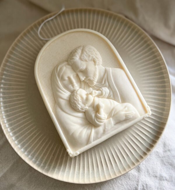 Large Nativity/Holy Family Soy Candle