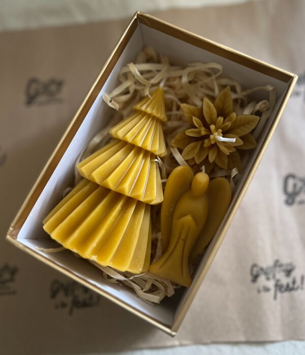 Bees Wax 3x Piece Medium Christmas Gift Set - Image 2