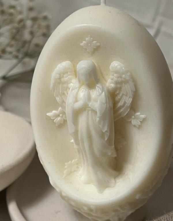 Vintage Style Angel Medium Soy Candle