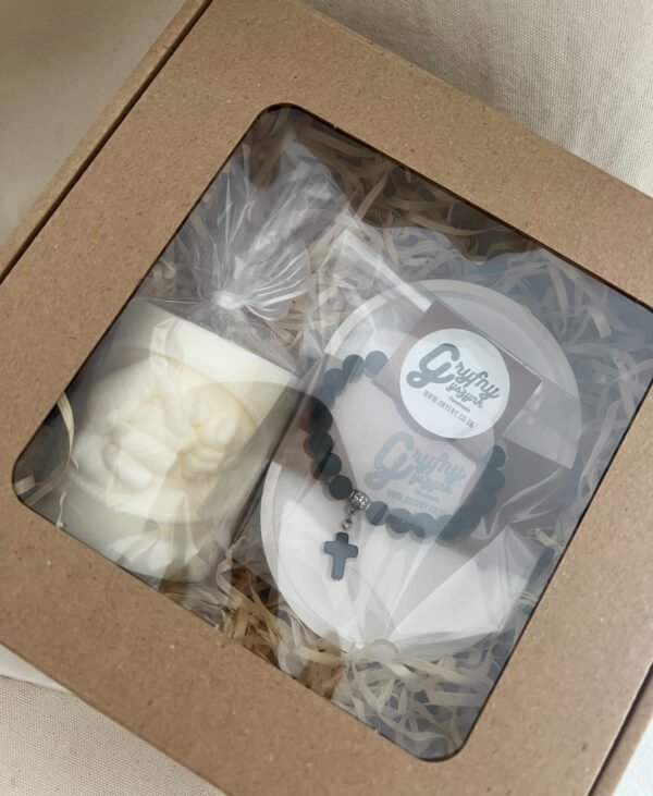 Fathers Day 3 Piece Soy Candle Gift Box - Image 6