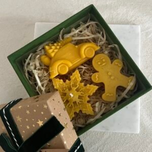 Deluxe Festive Beeswax Trio