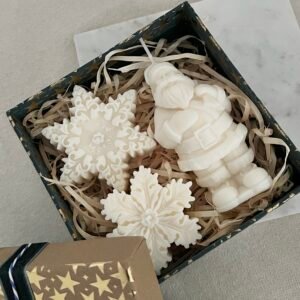 1x Festive Canola Wax Candle Gift Set