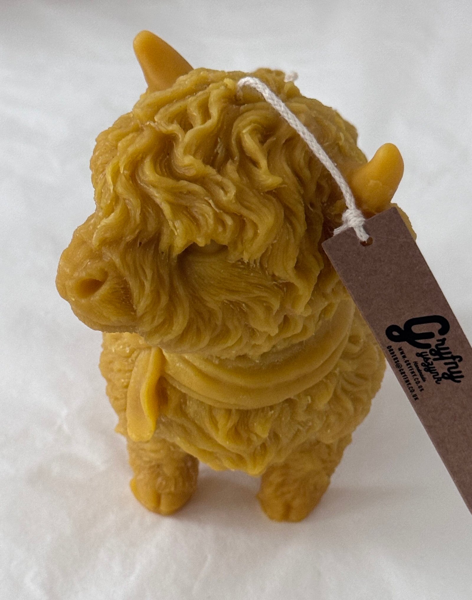 1x HIGHLAND COW candle - Image 2