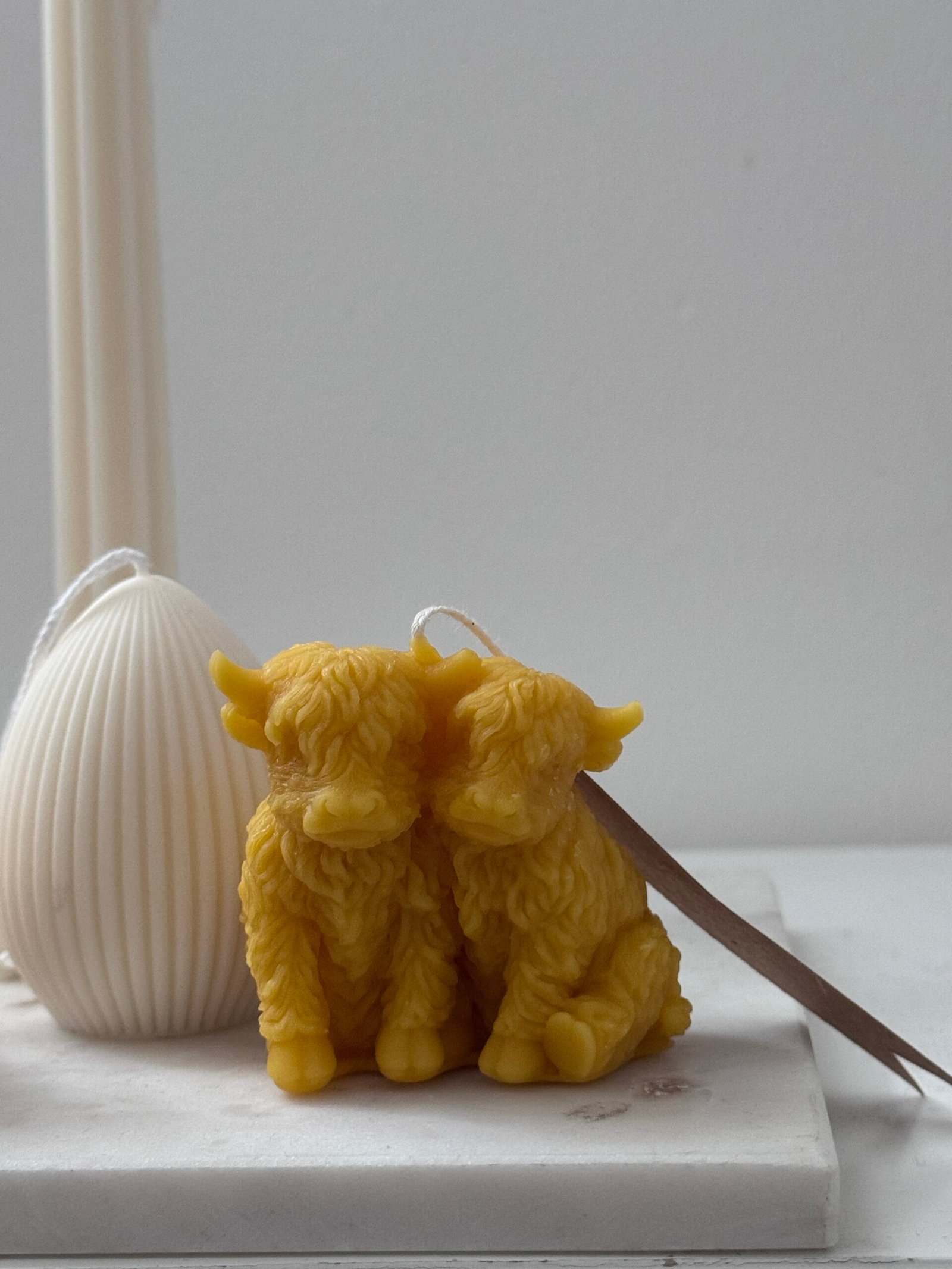 HIGHLAND COWS candle - Image 3