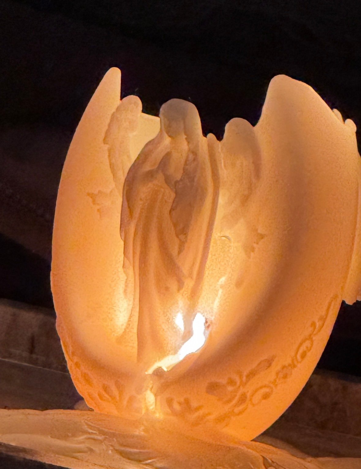 VINTAGE ANGEL candle