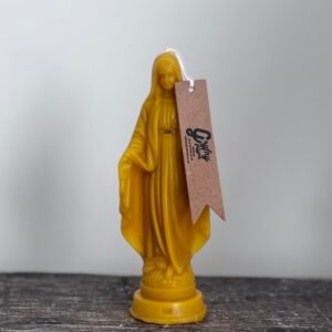 Virgin Mary candle