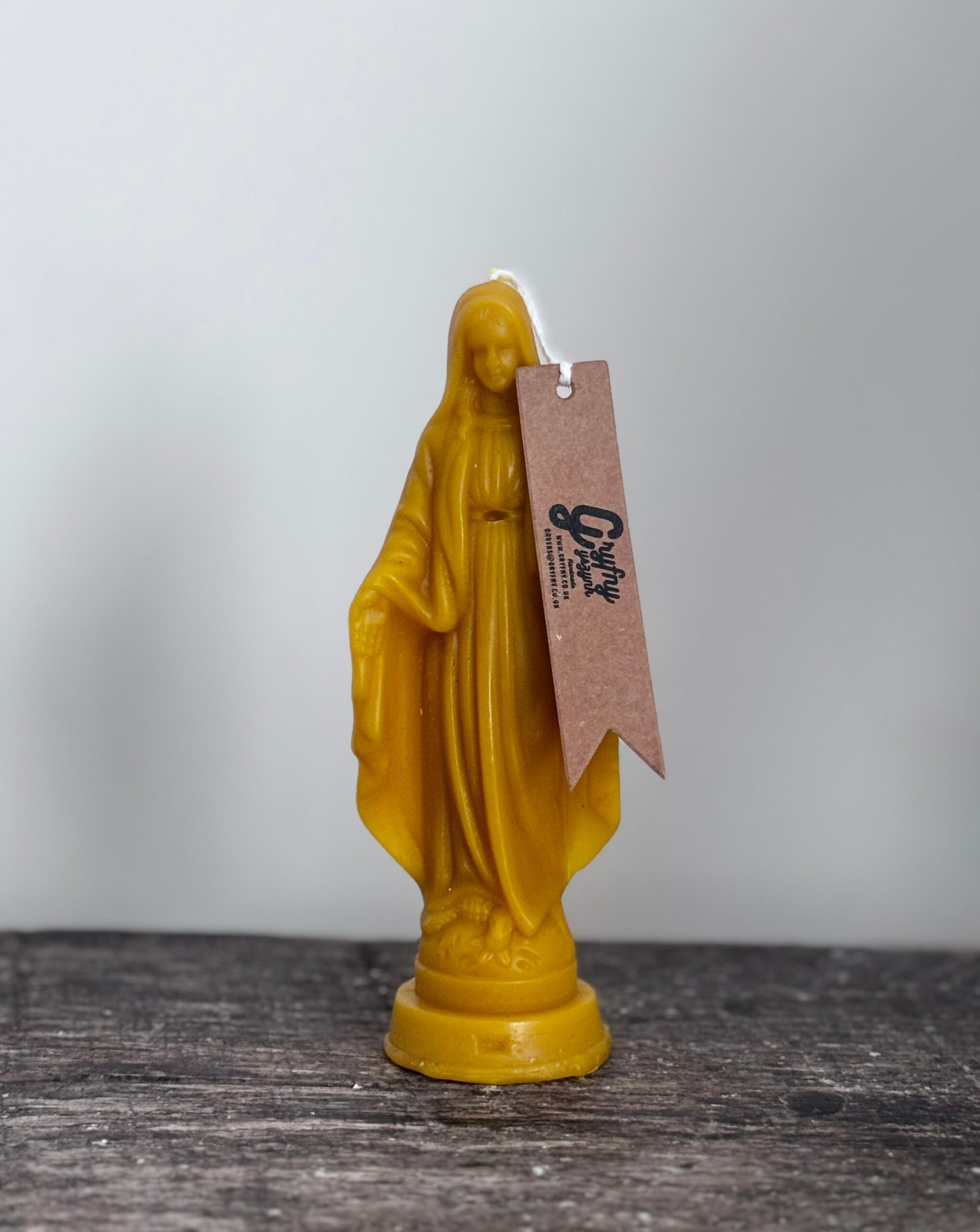Virgin Mary candle