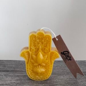 HAMSA HAND candle