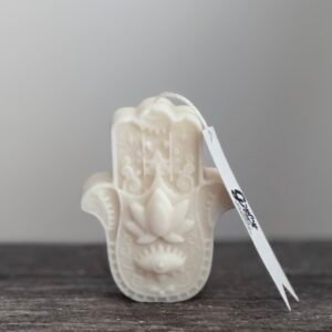 1x HAMSA HAND candle