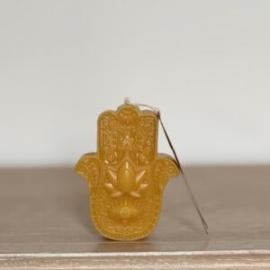1x HAMSA HAND candle