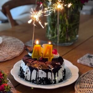 BIRTHDAY NUMBER candles