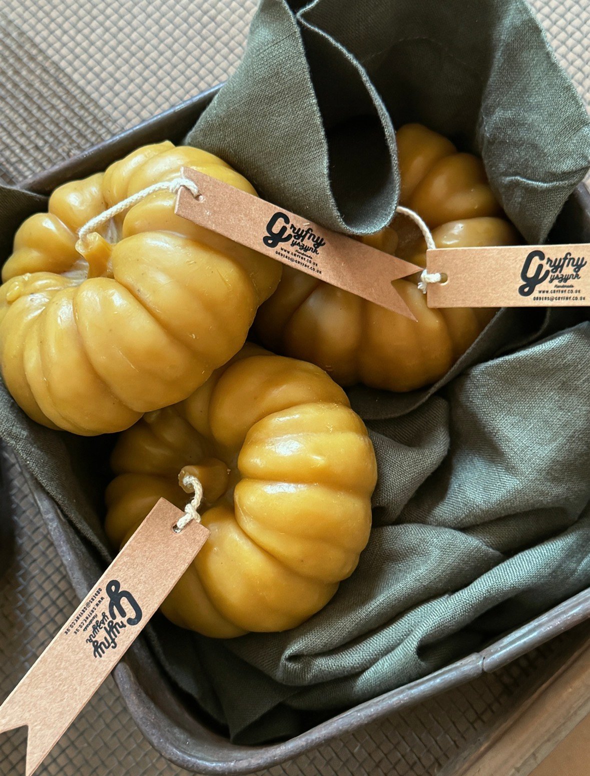 1x PUMPKIN candles